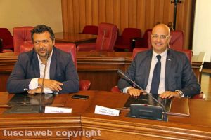 Viterbo - Consiglio provinciale - Maurizio Palozzi e Gianluca Angelelli