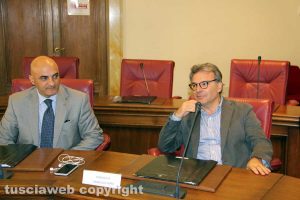 Viterbo - Consiglio provinciale - Eugenio Stelliferi e Francesco Serra