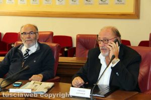 Viterbo - Consiglio provinciale - Carlo Postiglioni e Aldo Fabbrini