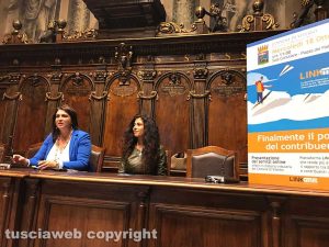 La vicesindaca Luisa Ciambella presenta il "Portale del contribuente"