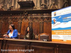 La vicesindaca Luisa Ciambella presenta il "Portale del contribuente"