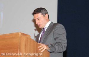Viterbo - Università della Tuscia - Il presidente del corso di Giurisprudenza Mario Savino