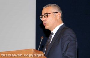 Viterbo - Università della Tuscia - Il presidente dell'ordine degli avvocati Luigi Sini