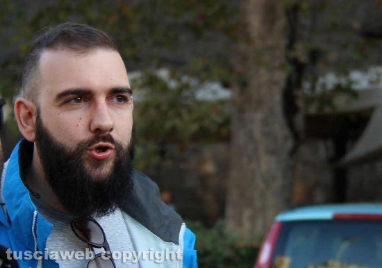 Jacopo Polidori, presidente di Casapound Cimini