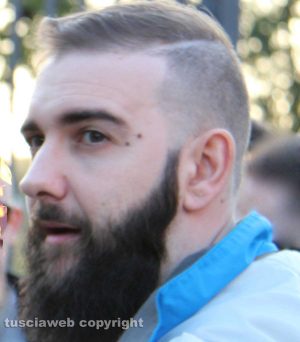 Jacopo Polidori, presidente di Casapound Cimini
