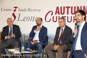 Ugo Sposetti, Luigi Di Gregorio, Andrea Augello e Daniele Sabatini