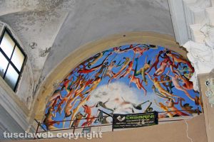 Viterbo - Il Giudizio finale di Marco Zappa nell'ex tribunale