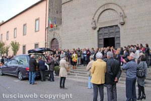 Viterbo - I funerali di Rocco De Pace