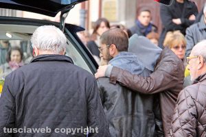 Viterbo - I funerali di Rocco De Pace - Il fratello Antonio