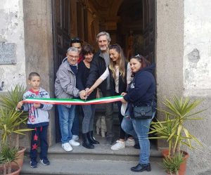 Canepina - L'inaugurazione di una mostra