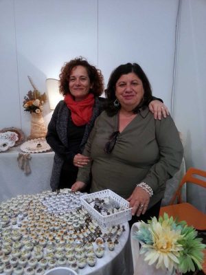 Luigia Melaragn con Anna Cirioni, "Ceramica Artistica"