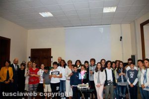 Viterbo - Le premiazioni del progetto 'Scuola - movimento - sport - salute'