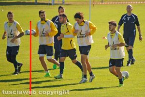 Sport - Calcio - Viterbese - L'allenamento della squadra
