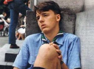 Matteo Renzi boy scout