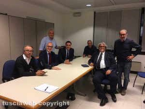 Economia - Natale Zappella, Valerio Fabi, Francesco di Domizi, Alessandro del Taglia, Silvio Cappelli, Nicola Scognamiglio e Mario Caspan