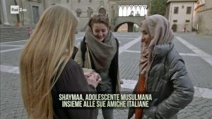 Viterbo - Shaymaa Fayed e le sue amiche