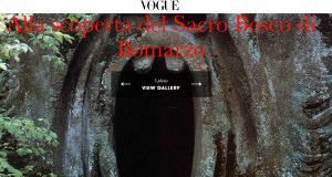 Il Parco dei mostri di Bomarzo su Vogue