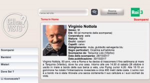 Tarquinia - Uomo disperso in mare - L'appello di Chi l'ha visto?