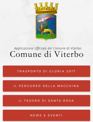 L'app del comune di Viterbo