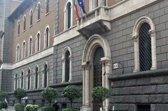 Viterbo - La sede della Banca d'Italia