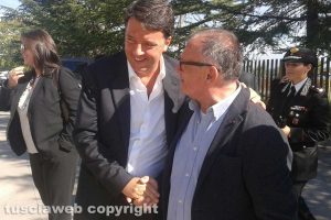 Civita Castellana - Matteo Renzi nella Tuscia