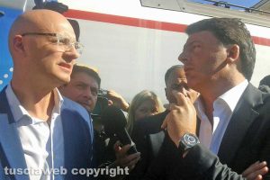Civita Castellana - Matteo Renzi nella Tuscia