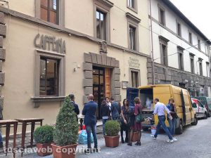Viterbo - L'inaugurazione di teatro Caffeina
