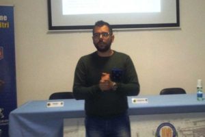 Sport - Calcio - Cristiano Partuini in visita agli arbitri viterbesi