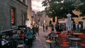 Viterbo - Le riprese del film Troppa Grazia