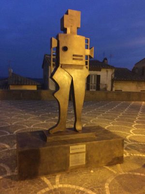 Orte - La scultura di Roberto Joppolo “Omaggio al cinema”