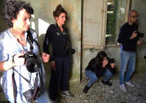 Gli studenti al lavoro