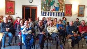 Marta - Un momento della conferenza sui templari