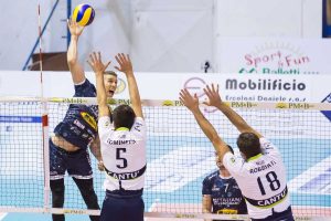 Sport - Pallavolo - I ragazzi del Tuscania volley in azione