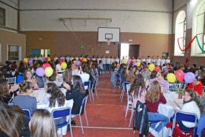 Viterbo - Liceo Buratti la festa di benvenuto