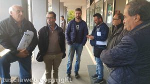 Viterbo - I lavoratori Alta con Fortunato Mannino