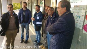 Viterbo - I lavoratori Alta con Fortunato Mannino