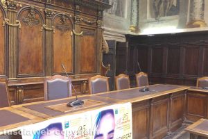 Viterbo - Consiglio comunale - Il nuovo impianto audio