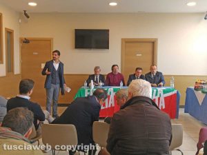 Orte - Daniele Sabatini alla conferenza sulla ferma Freccia rossa