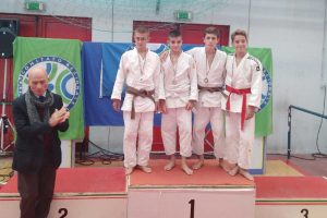 Sport - Un giovane atleta del Judo club Canino