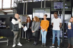 Viterbo - Fragile - Alcuni giovani coinvolti nel progetto