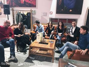 Viterbo - Caffeina christmas village - La presentazione del Teatro incantato