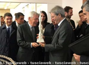 Viterbo - Leonardo Michelini e Paolo Gentiloni