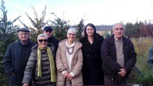 Viterbo - Donata una panchina per il “giardino della Memoria”