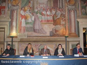 don Flavio Valeri, Alessandra Troncarelli, Leonardo Michelini, Luisa Ciambella e Luciano Barozzi