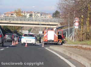 Viterbo - Incidente mortale sul Semianello
