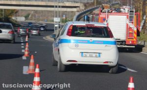 Viterbo - Incidente mortale sul Semianello