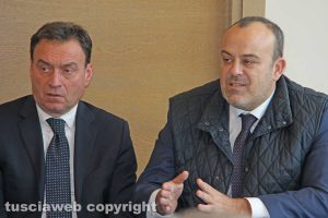 Orte - Il coordinatore di Fi Bacocco e il capogruppo Fi alla Regione Lazio Aurigemma