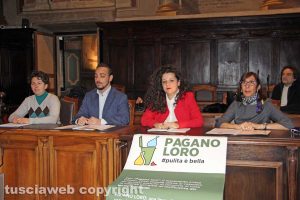 Chiara Brenciaglia, Elia Caprera, Chiara Frontini e Patrizia Notari Stefano