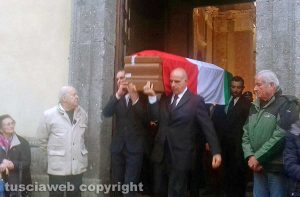 Supino (Fr) - I funerali di Giancarlo Santia