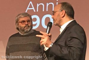 Varesenews compie venti anni - Il primo direttore Carlo Galeotti con l'attuale vicedirettore direttore Michele Mancino